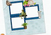 Free Digital Scrapbook Kits: Free Quick Page / Frozen Printable Papers