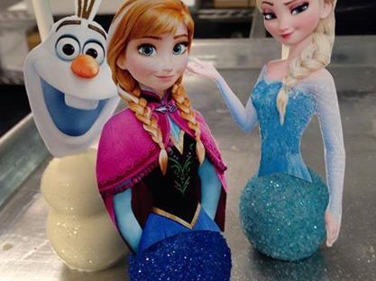 Free Disney Frozen Printable for Cake Pops Wallpaper