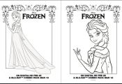 Free FROZEN Coloring Pages and Activity Sheet Printables