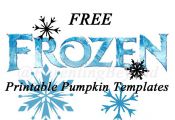Free FROZEN Pumpkin Carving Halloween Templates ~ FREE Stencil Printables (Elsa,...
