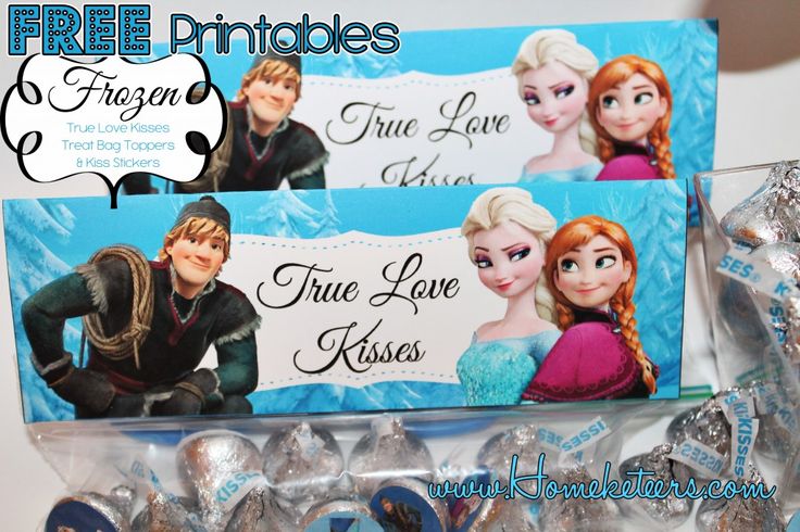 Free Frozen Valentine’s Day Printables #Frozen #TreatBagToppers #Printables #Fre… Wallpaper