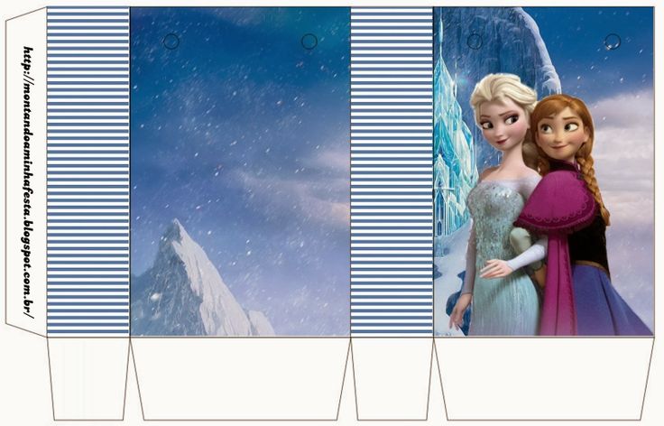 Free Printable Frozen Party Boxes. Wallpaper
