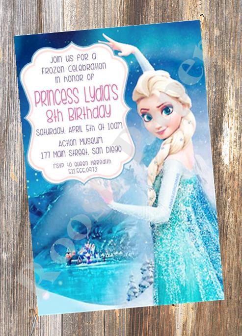 Free Printing for first 10 invitations / Frozen by RoostPaperie, $13.00 Wallpaper