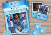 Frozen Bingo Game  Frozen Birthday  Frozen Party by CeMariePrints, £3.50