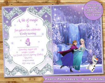 Frozen Birthday Invitation Frozen Birthday party Frozen Invite Frozen ice skatin… Wallpaper