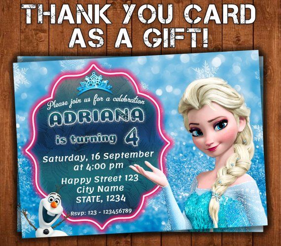 Frozen Birthday Invitation, Frozen Invitation, Frozen Party Invitation, Frozen C… Wallpaper