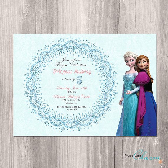 Frozen Birthday Invitation  Frozen Printable by StyleswithCharm, $12.00 Wallpaper