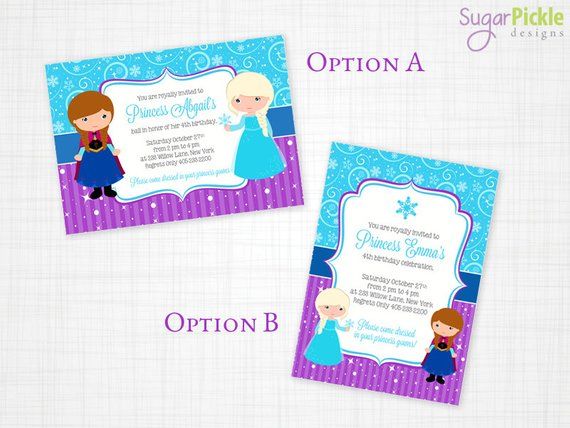Frozen Birthday Printable Mini Set, Frozen Printable Set – Frozen Party – Invita… Wallpaper