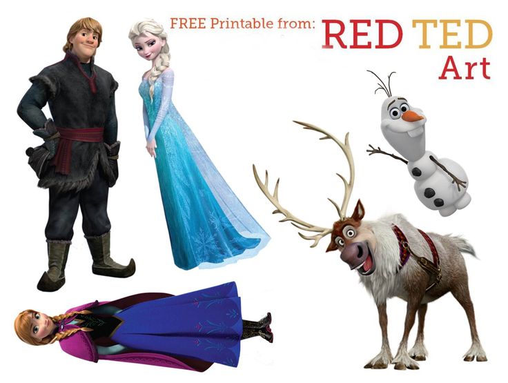Frozen Characters Free Printable 2 Wallpaper