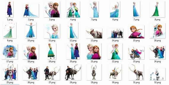 Frozen Clipart Frozen PNG frozen printable Anna and Elsa Frozen characters Clip … Wallpaper