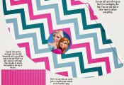 Frozen: Colored Free Printable Party Kit.