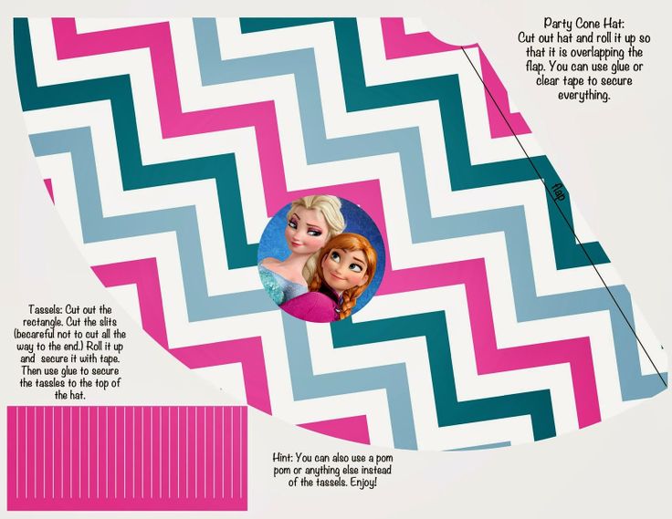 Frozen: Colored Free Printable Party Kit. Wallpaper