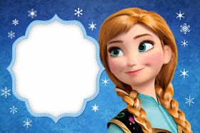 Frozen: Free Printable Cards or Party Invitations. Wallpaper