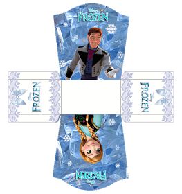 Frozen: Free printable Boxes. Wallpaper