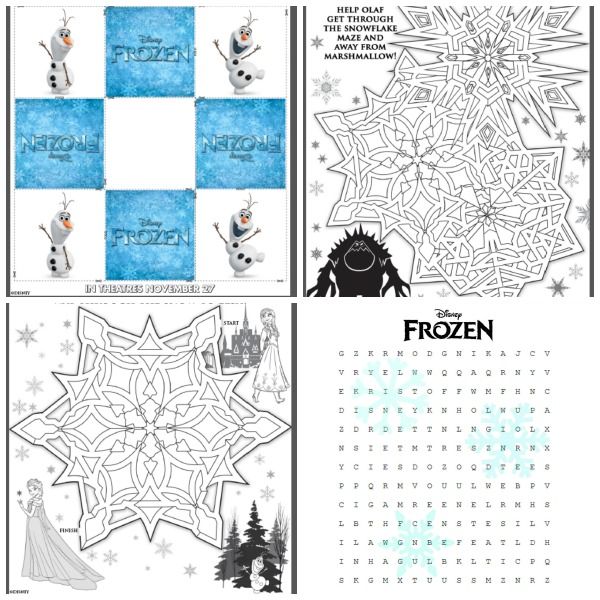 Frozen Movie Review Plus Fun Printable Activities for the Kids Wallpaper