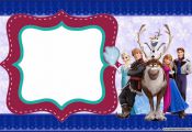 Frozen Party: Free Printable Invitations.