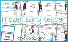Frozen Printable Early Reader  early, Frozen, printable, Reader #Early, #Frozen,…