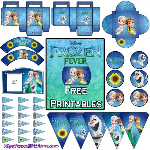 Frozen fever free printables SKGaleana Wallpaper
