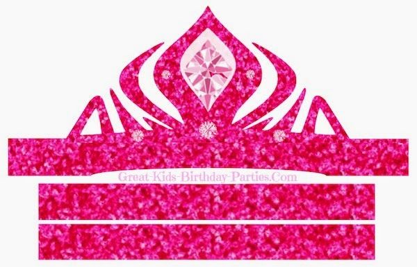 Frozen in Pink: Free Printable Crown or Tiara. Wallpaper