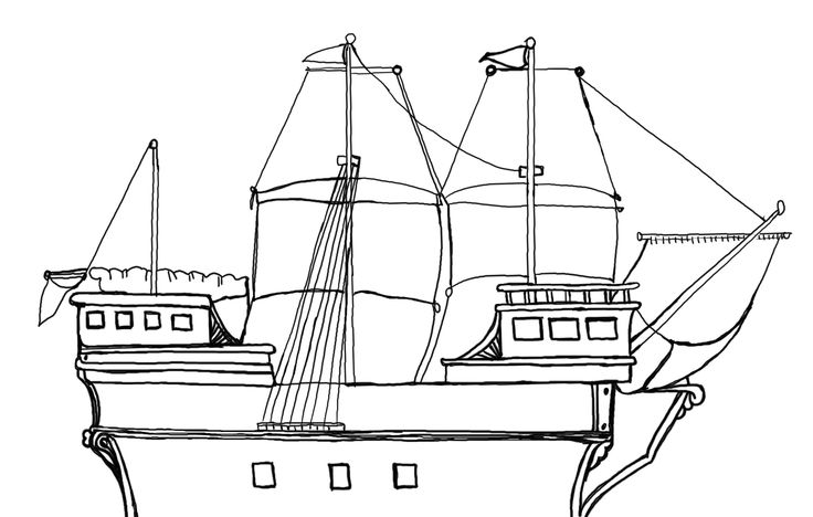 Image for Mayflower Coloring Pages Wallpaper