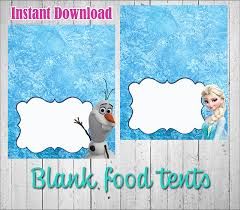 Image result for frozen free printables food labels                             … Wallpaper