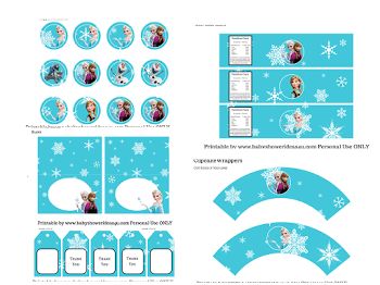 Nice Frozen Free Printable Kit. Pages and pages of printables Wallpaper