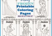 One Savvy Mom™ | NYC Area Mom Blog : Disney Frozen Free Printable Anna, Elsa a...
