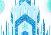 Quick & Easy DIY Frozen Inspired Backdrop - learn to create this stunning, aweso...
