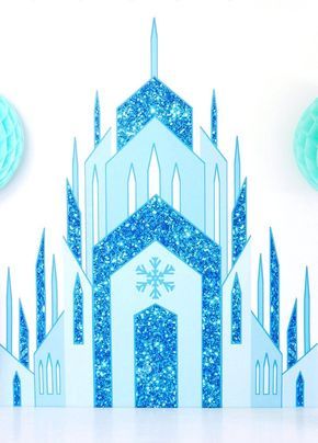 Shop Ice Princess Castle Large Printable Poster | Buy online for a girl birthday… Wallpaper