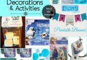 The BEST Frozen themed decorations, printables and activities!
