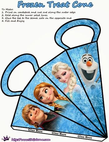 Tons of frozen printables Free Printable Frozen Boxes for Parties.