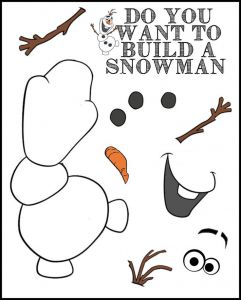 free frozen printable-olaf game. do you want to build a snowman ...