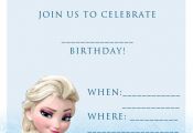 printable frozen birthday invitations | Frozen Party Invitations Printable Free