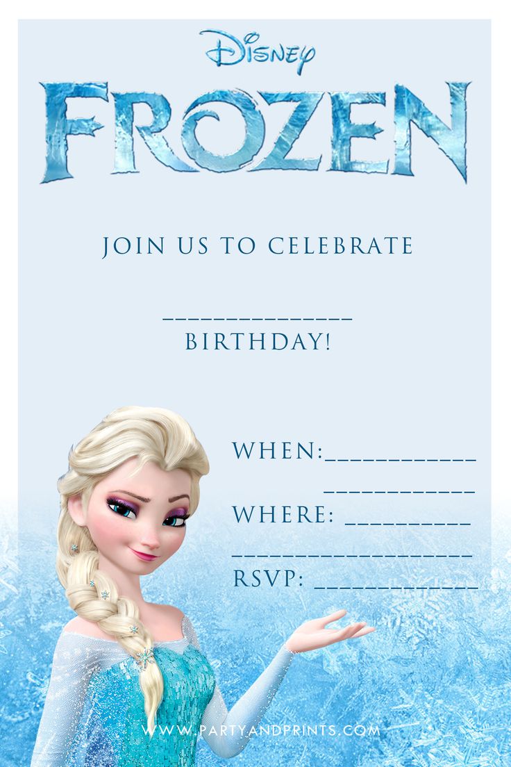 printable frozen birthday invitations | Frozen Party Invitations Printable Free Wallpaper