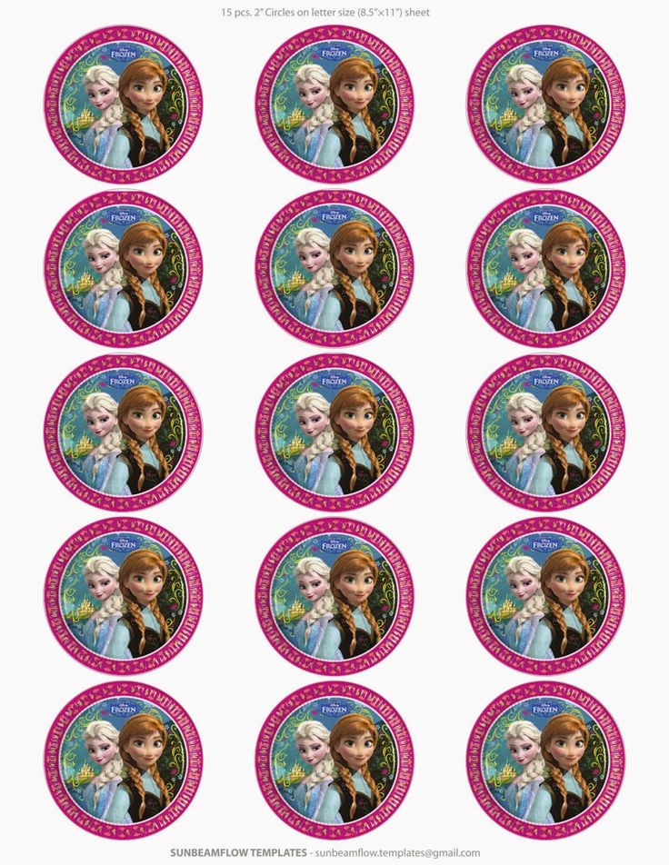the best frozen party printables
