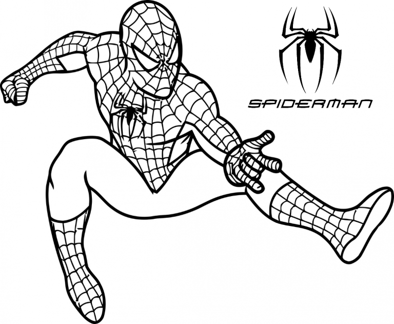 Spiderman Far from home coloring pages on bubakids.com | BubaKids.com