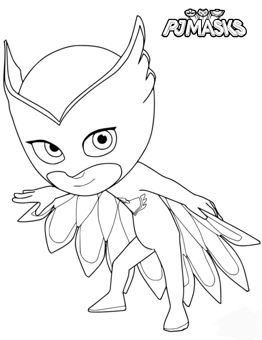 PJ Masks character, Owlette is helpful, friendly, smart and funny. Wallpaper