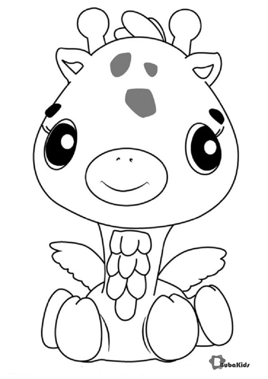 Hatchimals Girreo Coloring Pages and Printable Wallpaper
