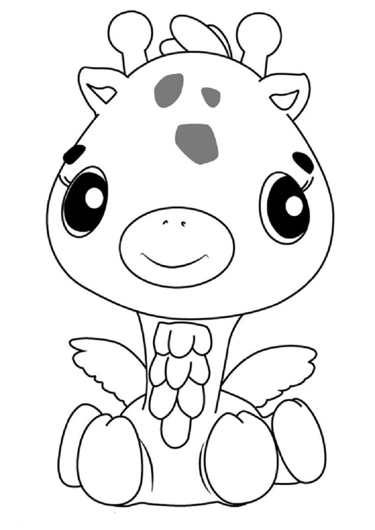 Hatchimals Girreo Coloring Pages and Printable Wallpaper