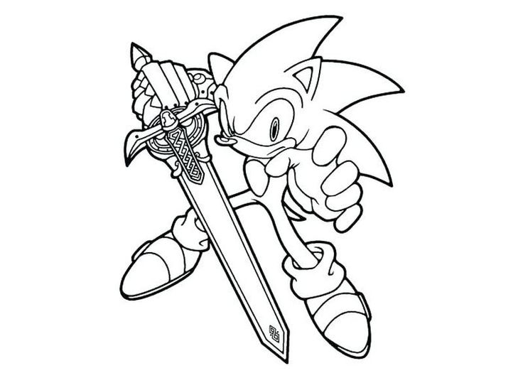 Sonic The Hedgehog Free Printable Coloring Pages Wallpaper