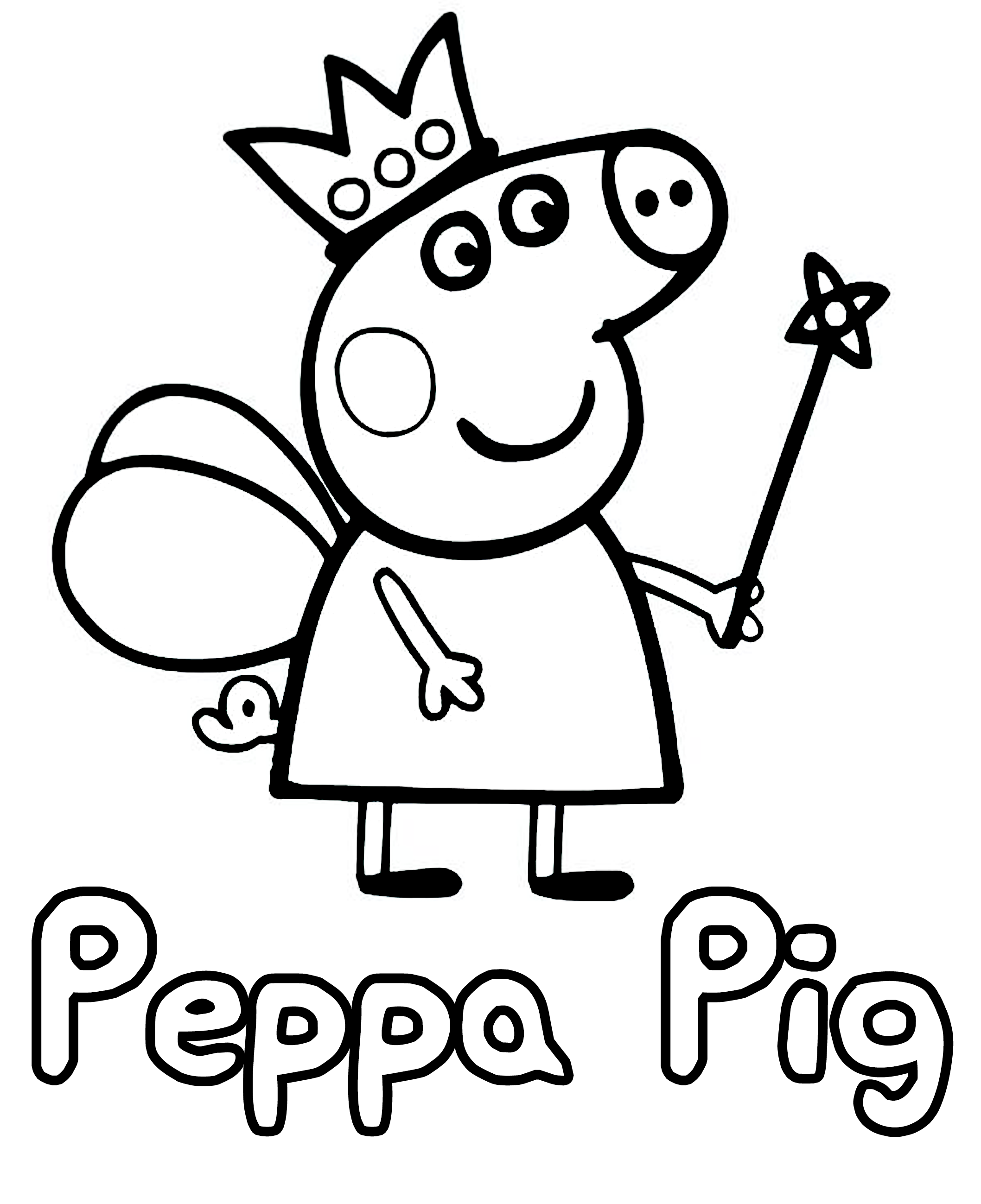 Peppa Pig Coloring Bubakids Creative - BubaKids.com