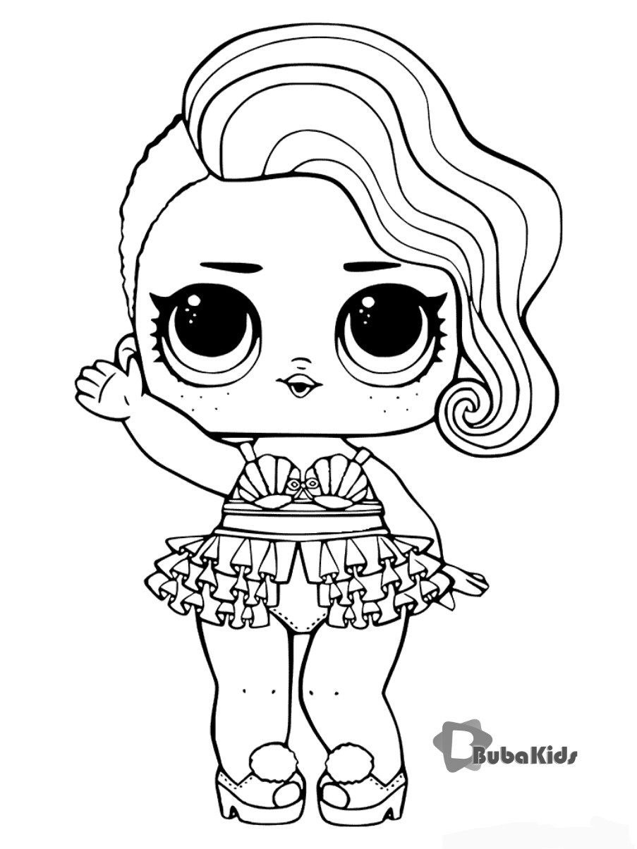 Your favorite LOL character coloring page.