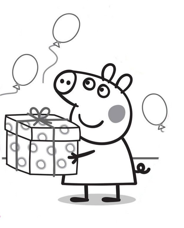 Peppa pig coloring pages free printable – Have a Joy with Peppa Pig Coloring Pages on bubakids.com Wallpaper