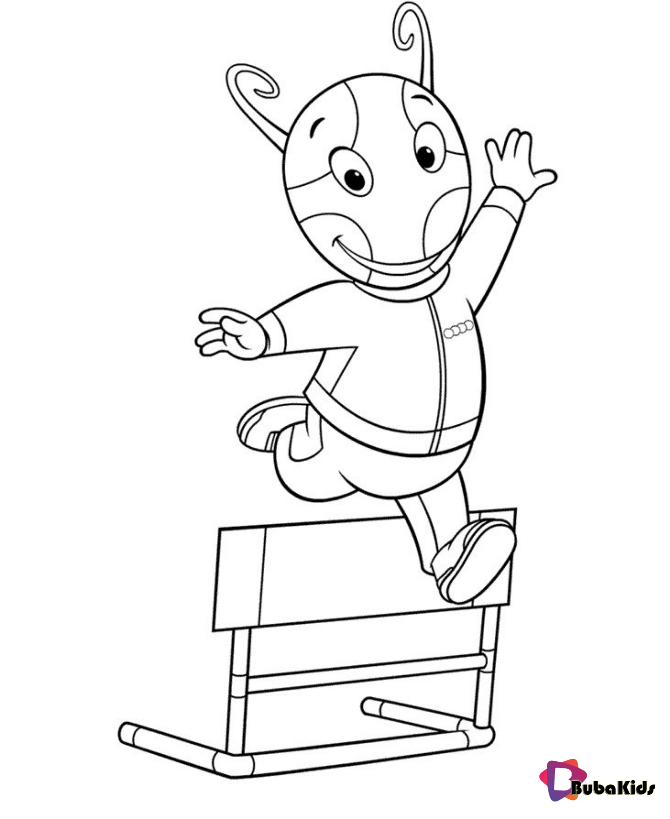Backyardigans Coloring Pages for kids free Wallpaper