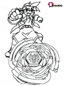 Beyblade Burst Coloring Page - Printable Coloring Ideas | BubaKids.com