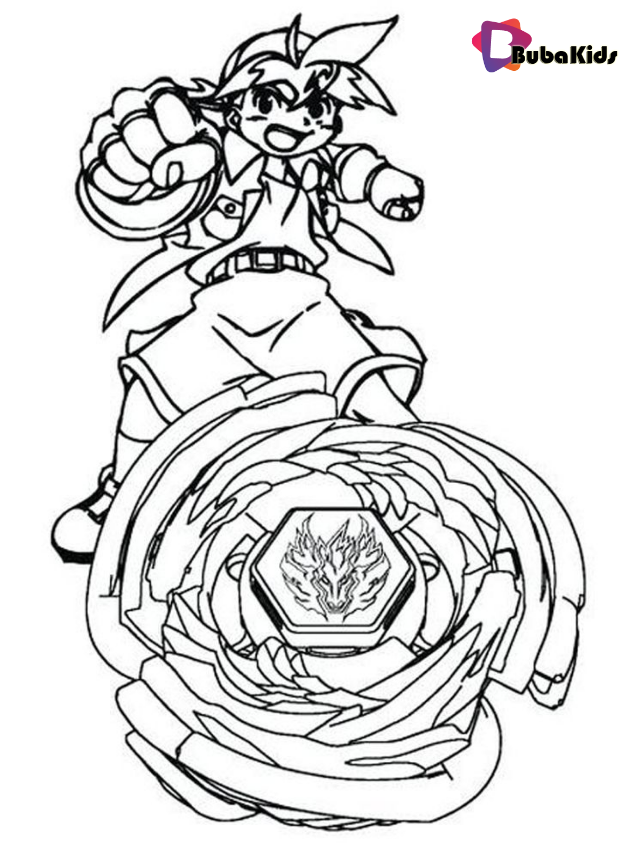 Beyblade Burst Coloring Page – Printable Coloring Ideas Wallpaper