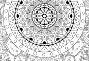 Go Let's Go.. Free Mandala Coloring Page