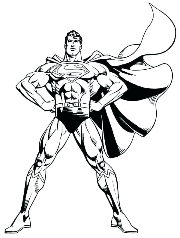 Superman coloring pages for kids – Printable Superman Coloring Pages Idea on bubakids.com Wallpaper