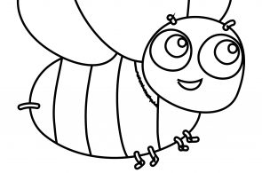 Bumble Bee Coloring Page Bubakids