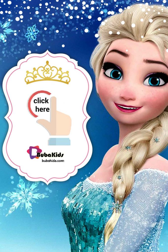 Free Disney Frozen Princess Elsa Birthday Invitation Card